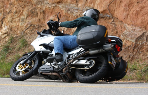 V-Strom on U.S. 129