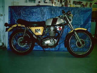 BSA ~1970 Victor 500cc into a 600cc