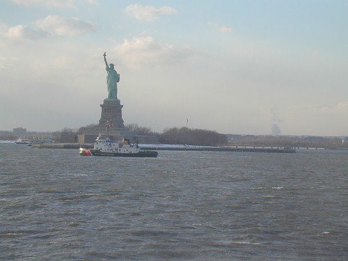 Statue of Liberty under Guard