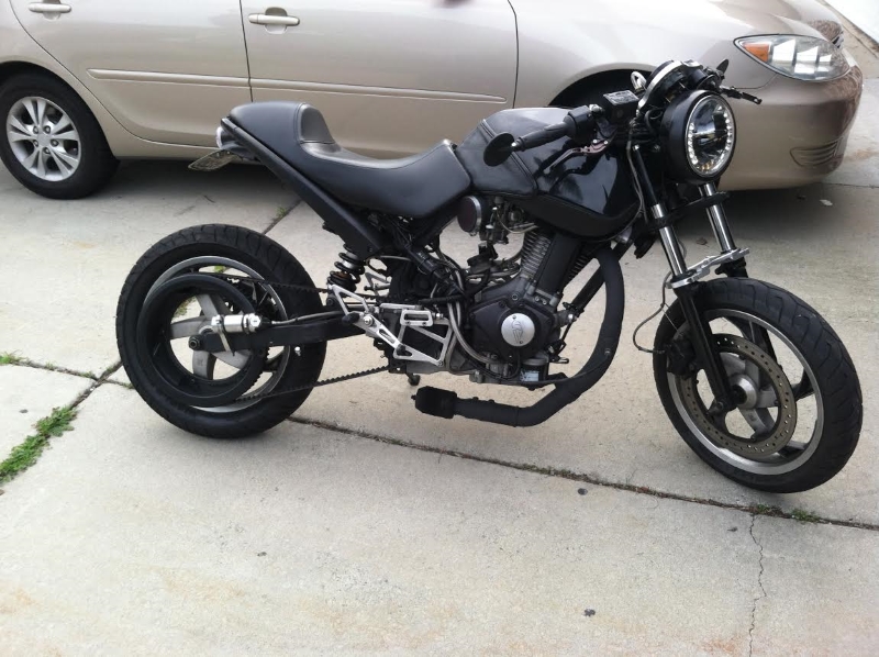 Buell Blast Motorcycle Forum Blast Cafe Racer Project Pictures Badweb