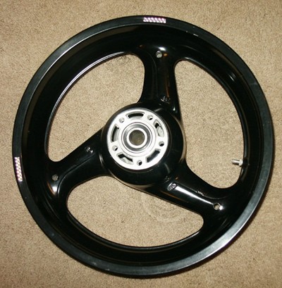 Wheel pulley side