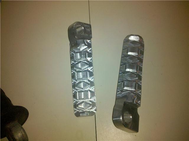 Buell Aluminum Pegs $50