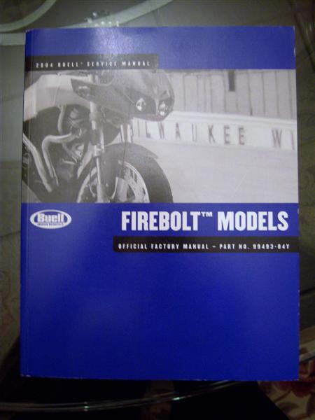 2004 Firebolt Service Manual