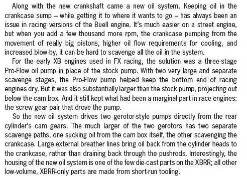 oil pump description