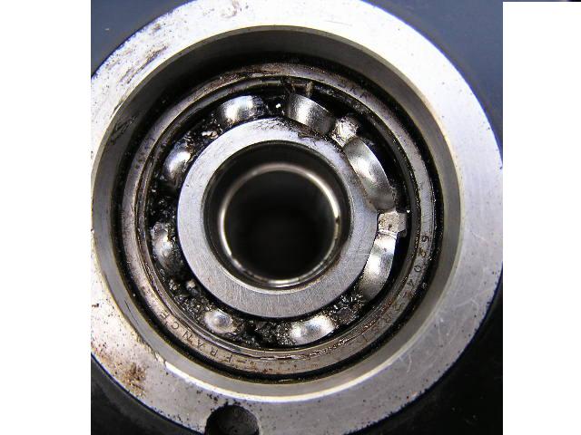 M2 front wheel bearing failure