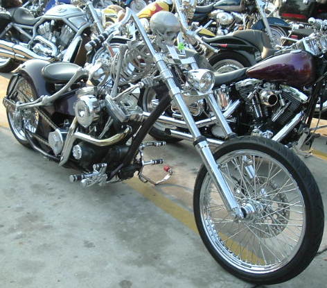 Skeleton bike 1