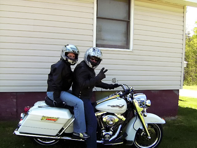 Heather's Harley ride